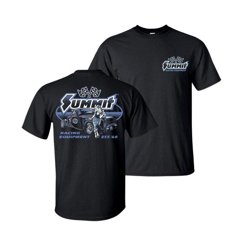 Summit Racing Rockabilly Truck Menswear Mechanic Car - Adult & Kids T-Shirts, Sweatshirts & Hoodies apparel design preview 1