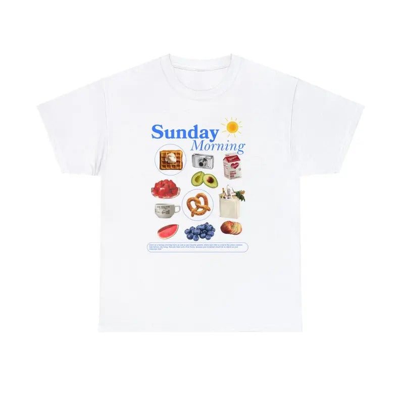 Sunday Morning Breakfast Club Y2k - Adult & Kids T-Shirts, Sweatshirts & Hoodies apparel design preview 1