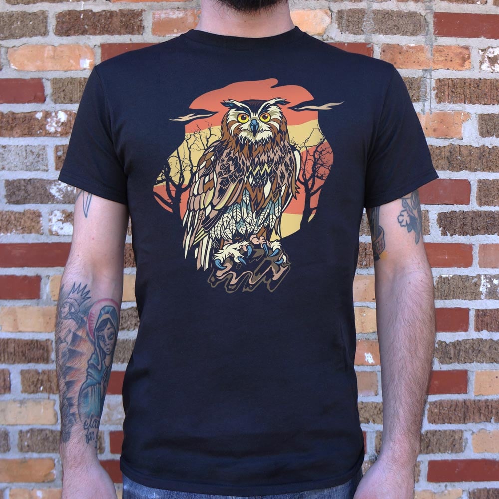 Sundown Owl - Adult & Kids T-Shirts, Sweatshirts & Hoodies apparel design preview 1