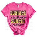 Sunrise Sunburn DTF Transfers THIS IS NOT - Adult & Kids T-Shirts, Sweatshirts & Hoodies apparel design preview 1