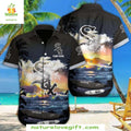 Chicago White Sox Hawaiian Personalized Sunset Dreams - Adult & Kids T-Shirts, Sweatshirts & Hoodies apparel design preview 1