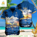 Kansas City Royals Hawaiian Custom Tropical MLB - Adult & Kids T-Shirts, Sweatshirts & Hoodies apparel design preview 1