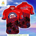 Washington Nationals Hawaiian Sunset Serenade - Adult & Kids T-Shirts, Sweatshirts & Hoodies apparel design preview 1