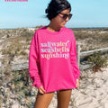 Sunshine Beach Vacation Beachy Coastal Summer Outfits - Adult & Kids T-Shirts, Sweatshirts & Hoodies apparel design preview 1
