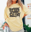 Sunshine Daisies Butter Mellow Retro Daisy HP - Adult & Kids T-Shirts, Sweatshirts & Hoodies apparel design preview 1