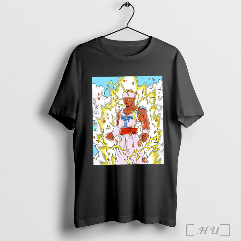 Super Shai Yan 2 Gilgeous Alexander - Adult & Kids T-Shirts, Sweatshirts & Hoodies apparel design preview 1