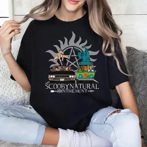 Supernatural Join Hunt Vintage Woman Man - Adult & Kids T-Shirts, Sweatshirts & Hoodies apparel design preview 1