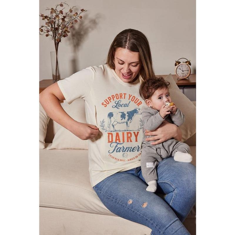 Support Your Local Farmer Nursing - Adult & Kids T-Shirts, Sweatshirts & Hoodies apparel design preview 1