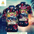 Minnesota Twins Hawaiian Surf Vintage Car MLB - Adult & Kids T-Shirts, Sweatshirts & Hoodies apparel design preview 1