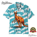 Surfing Kangaroo Hawaiian - Adult & Kids T-Shirts, Sweatshirts & Hoodies apparel design preview 1