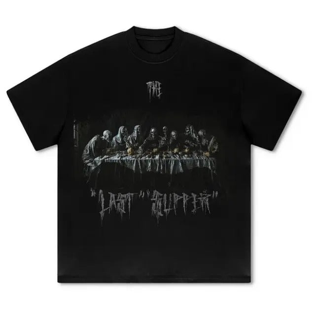 Surreal Dark Last Supper Graphics Size S 3XL Top - Adult & Kids T-Shirts, Sweatshirts & Hoodies apparel design preview 1