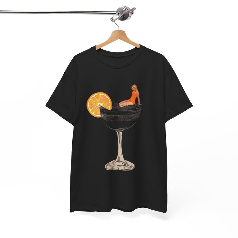 Heavy Cotton Martini Lover Martinini Coctail Her - Adult & Kids T-Shirts, Sweatshirts & Hoodies apparel design preview 1