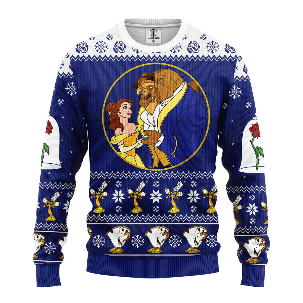 Cheshire cat Noel Mc 3D Ugly Christmas Sweater - Holiday Gift product image 4