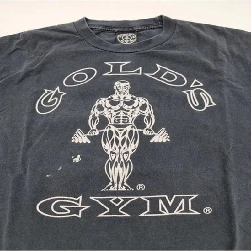 Vintage Golds Gym 1990s Retro Top Cotton - Adult & Kids T-Shirts, Sweatshirts & Hoodies apparel design preview 1