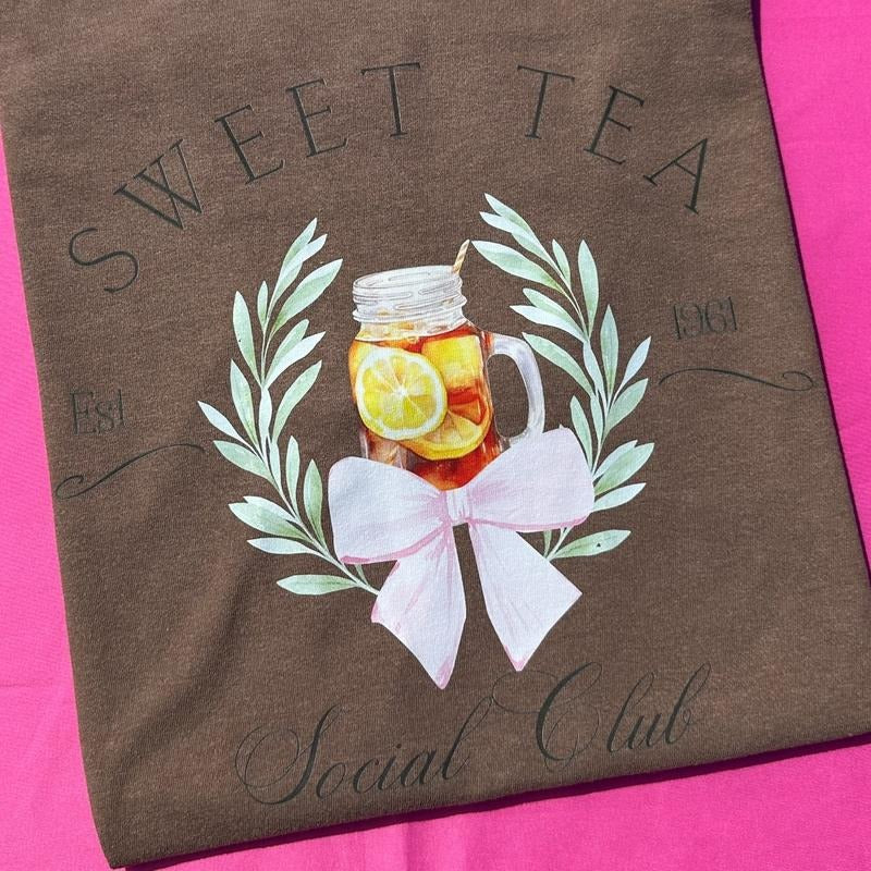 Sweet Tea Social Club - Adult & Kids T-Shirts, Sweatshirts & Hoodies apparel design preview 1
