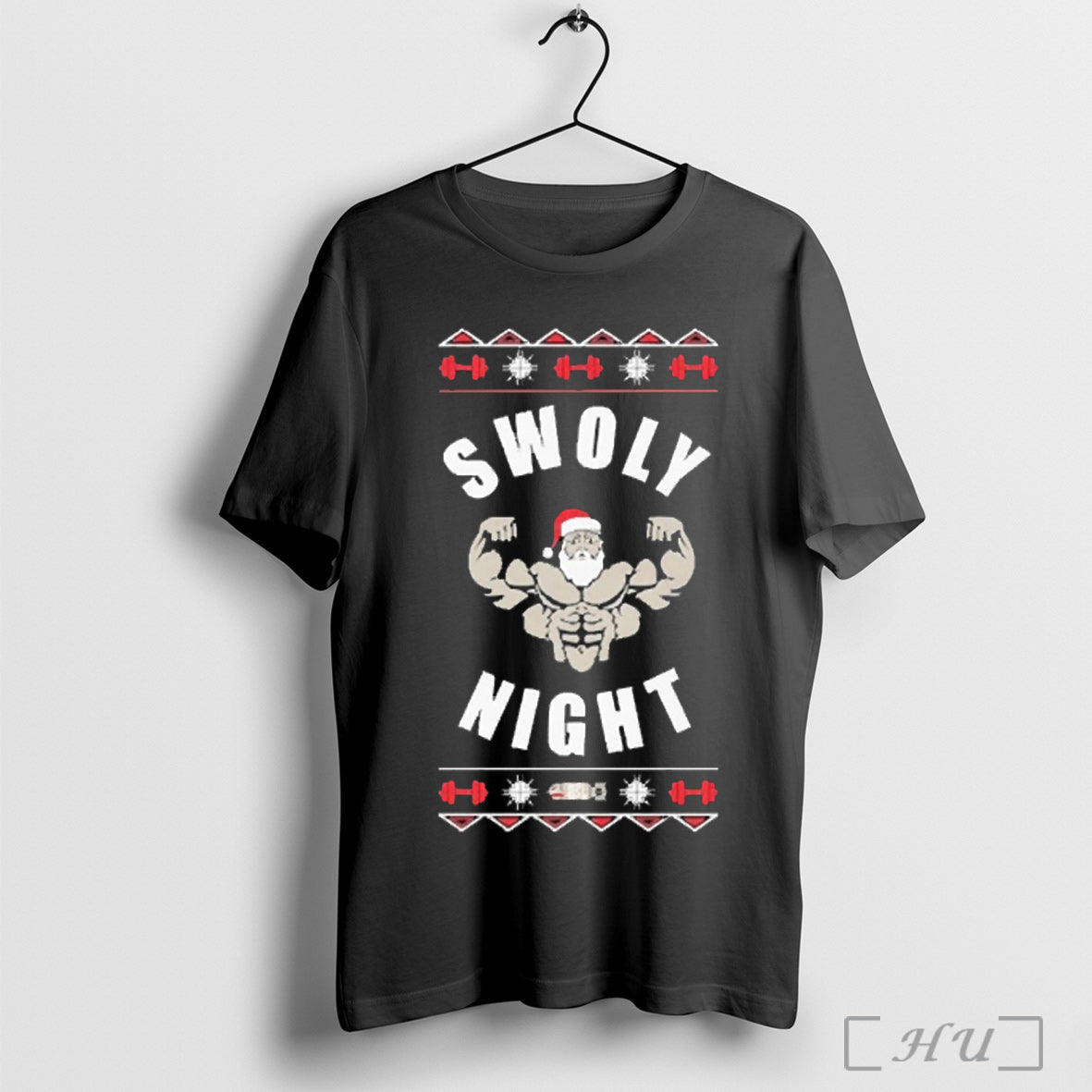 Swoly Night X Mas Ugly Christmas Dom Mazzetti 2025 - Adult & Kids T-Shirts, Sweatshirts & Hoodies apparel design preview 1