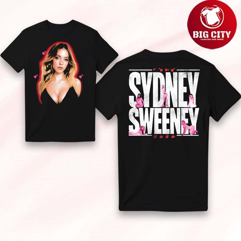 Sydney Sweeney Girls Two Sided - Adult & Kids T-Shirts, Sweatshirts & Hoodies apparel design preview 1