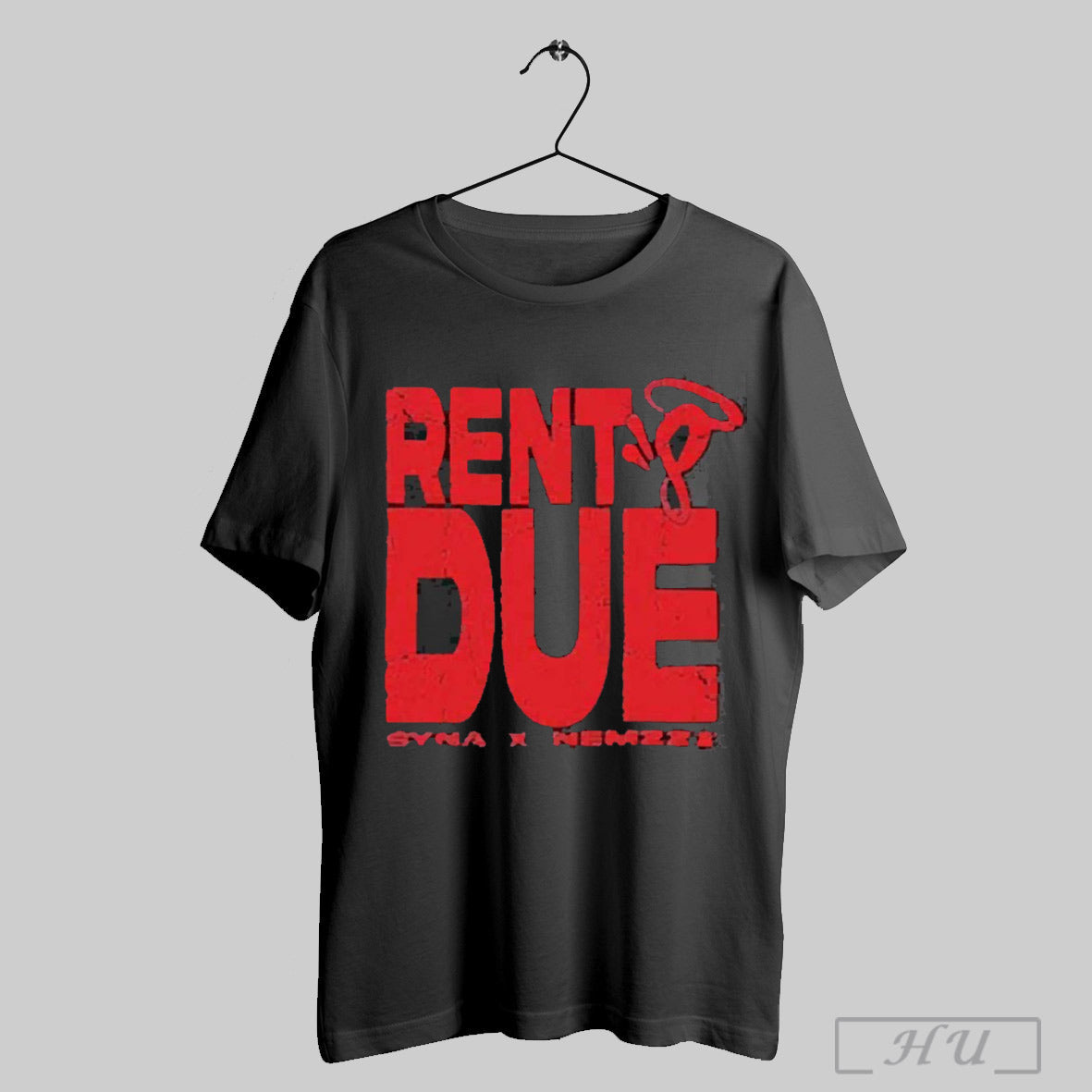 Syna X Nemzzz Rents Due 2025 - Adult & Kids T-Shirts, Sweatshirts & Hoodies apparel design preview 1