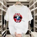 Edgy Red Lips Lollipop Print Spiced Up Letters. Pure - Adult & Kids T-Shirts, Sweatshirts & Hoodies apparel design preview 1