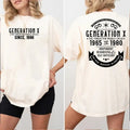 Generation X Custom Year New Version Birth 100% - Adult & Kids T-Shirts, Sweatshirts & Hoodies apparel design preview 1