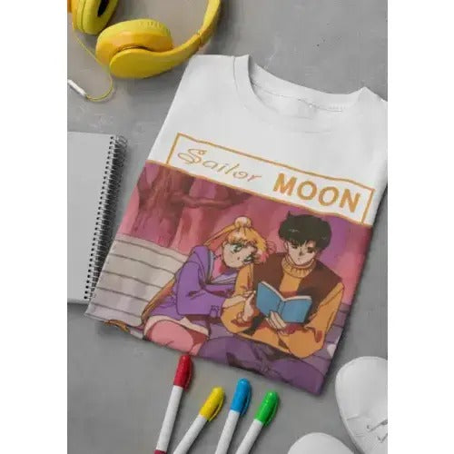 90s Anime Otaku Manga New All Size - Adult & Kids T-Shirts, Sweatshirts & Hoodies apparel design preview 1