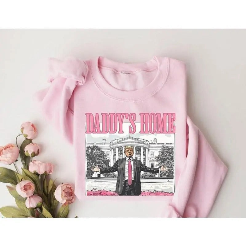 Daddy'S Home Classic Cotton - Adult & Kids T-Shirts, Sweatshirts & Hoodies apparel design preview 1