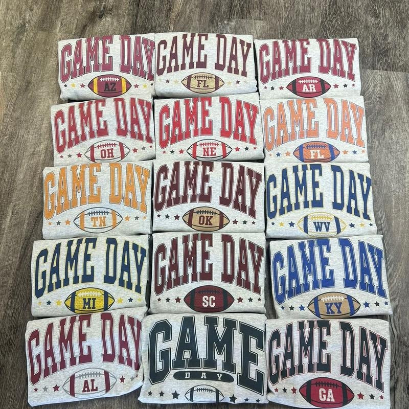 Game Day - Adult & Kids T-Shirts, Sweatshirts & Hoodies apparel design preview 1