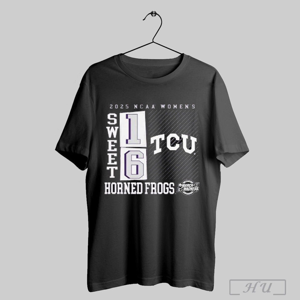 Tcu Horned Frogs 2025 Ncaa Division Womens March - Adult & Kids T-Shirts, Sweatshirts & Hoodies apparel design preview 1