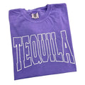 TEQUILA White Puff Comfort Colors - Adult & Kids T-Shirts, Sweatshirts & Hoodies apparel design preview 1