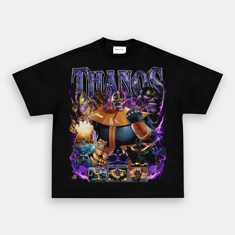 THANOS Trending Movie Vintage 90s Fans Him Her - Adult & Kids T-Shirts, Sweatshirts & Hoodies apparel design preview 1