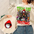 THUG LIFE Cartoon Santa Time Retro Merry - Adult & Kids T-Shirts, Sweatshirts & Hoodies apparel design preview 1