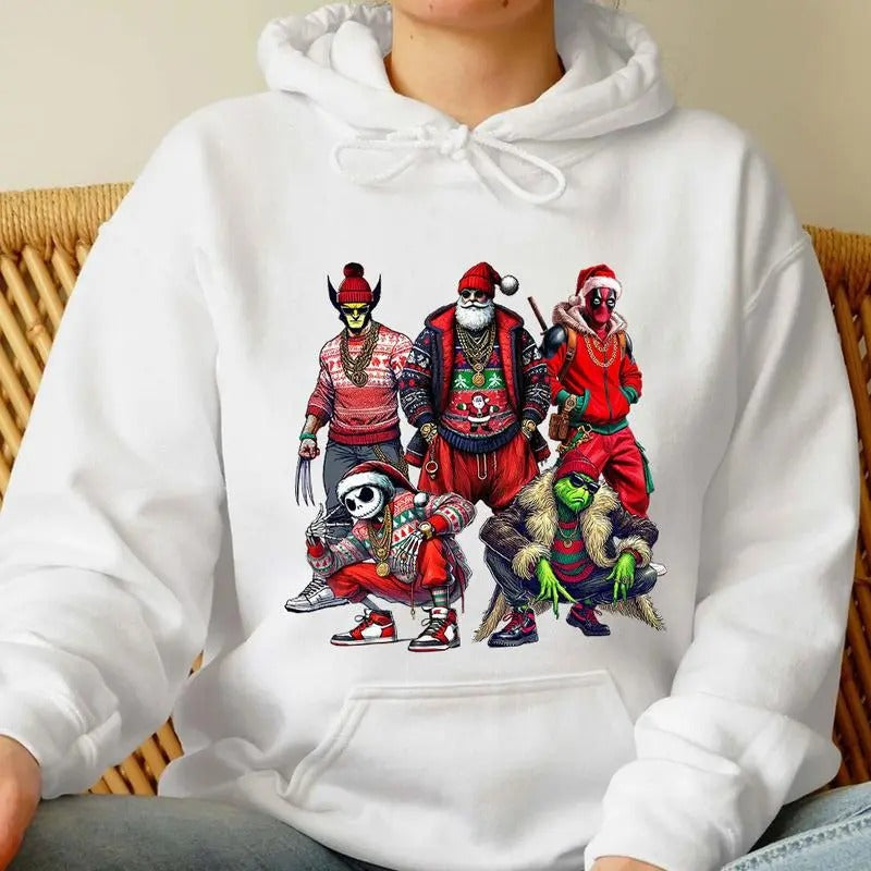THUGLIFE Movies Xmas Comfort Cotton Fabric Top - Adult & Kids T-Shirts, Sweatshirts & Hoodies apparel design preview 1