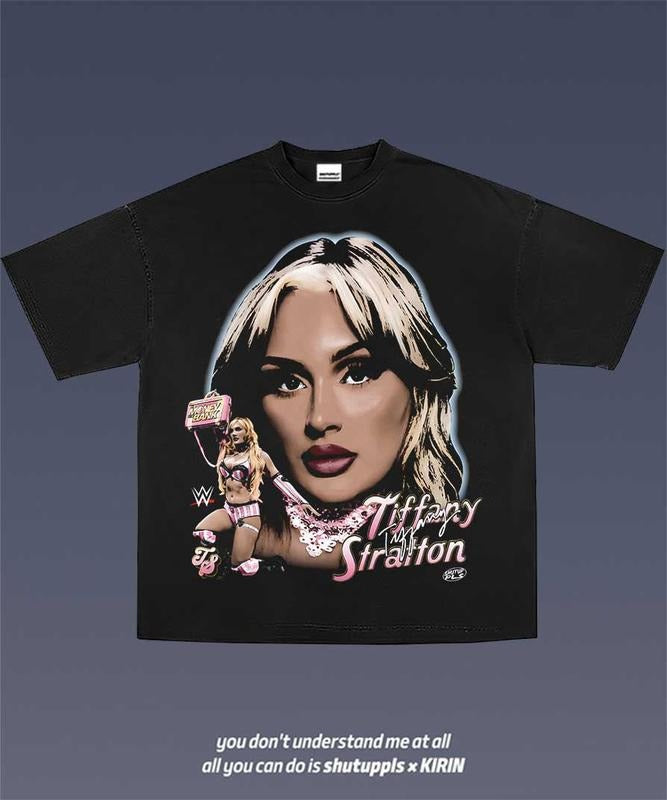 TIFFANY STRATTON 1.0 VINTAGE SPORT FAN - Adult & Kids T-Shirts, Sweatshirts & Hoodies apparel design preview 1