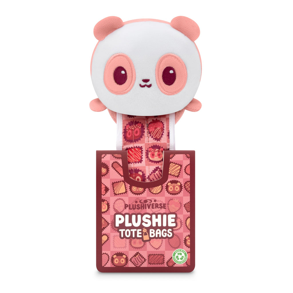 Plushiverse Choco-Panda Plushie Tote Bag - Adult & Kids T-Shirts, Sweatshirts & Hoodies apparel design preview 1