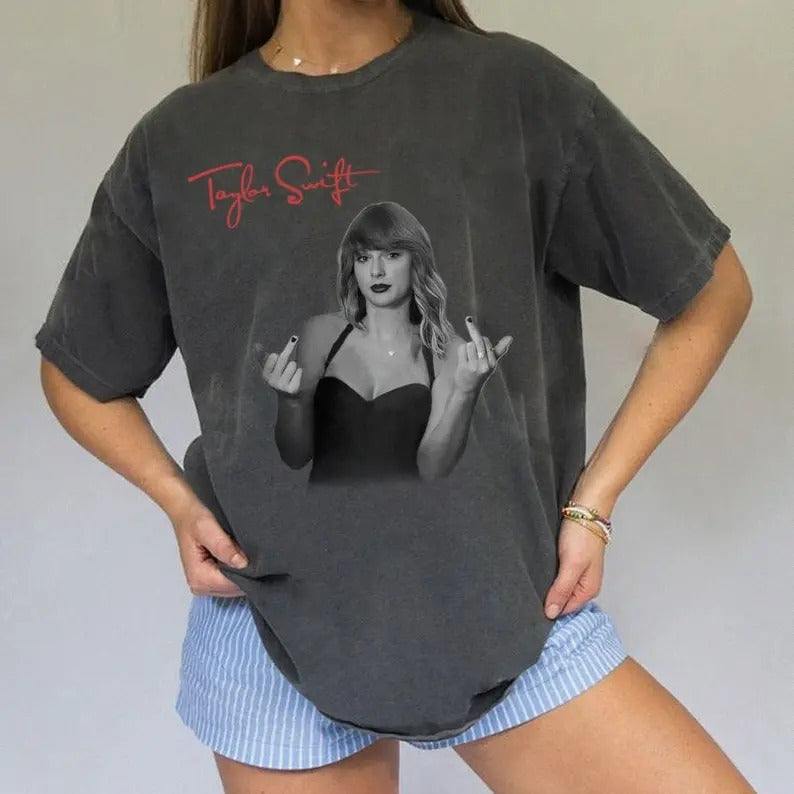 TS Middle F S Sassy - Adult & Kids T-Shirts, Sweatshirts & Hoodies apparel design preview 1