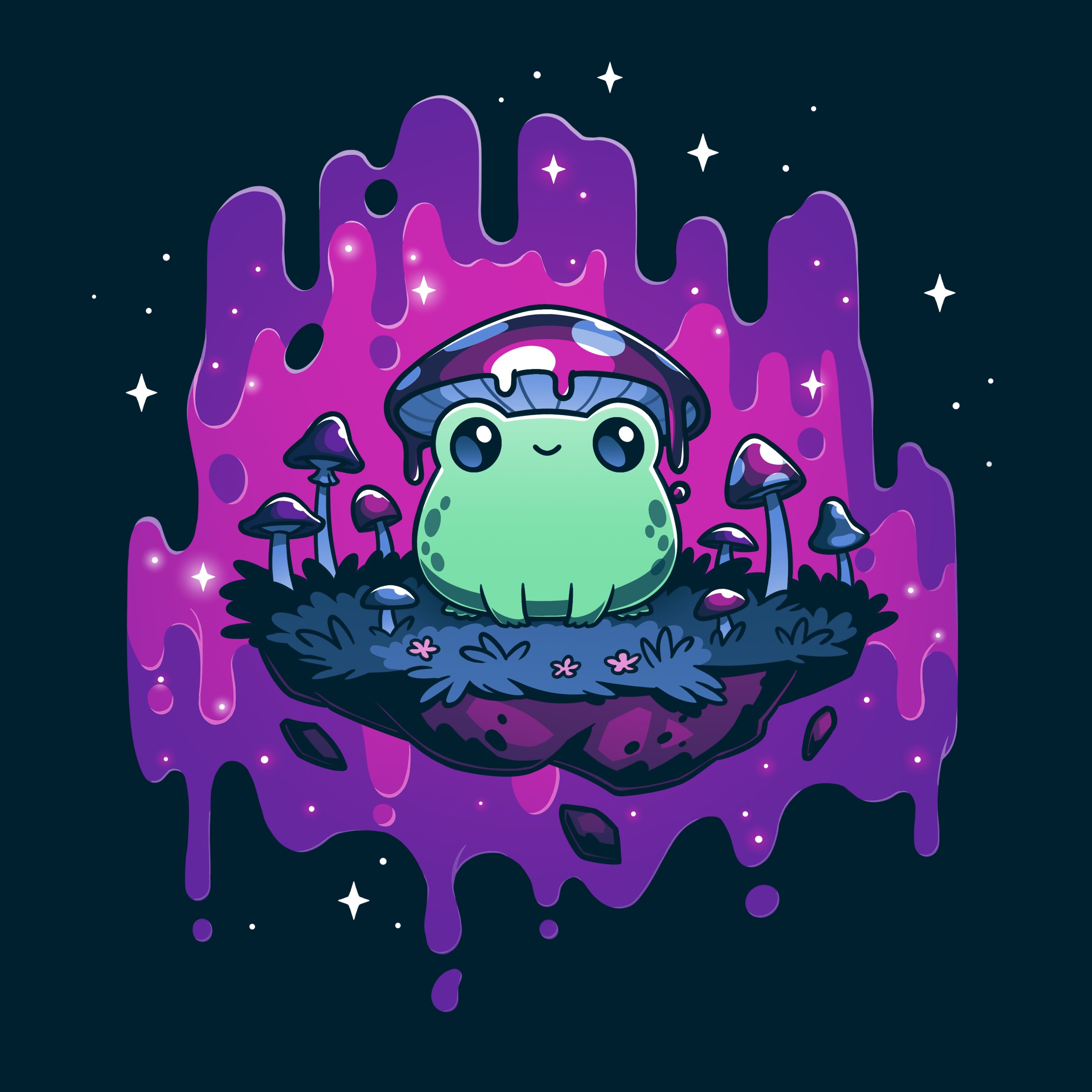 Trippy Toadstool - Adult & Kids T-Shirts, Sweatshirts & Hoodies apparel design preview 1