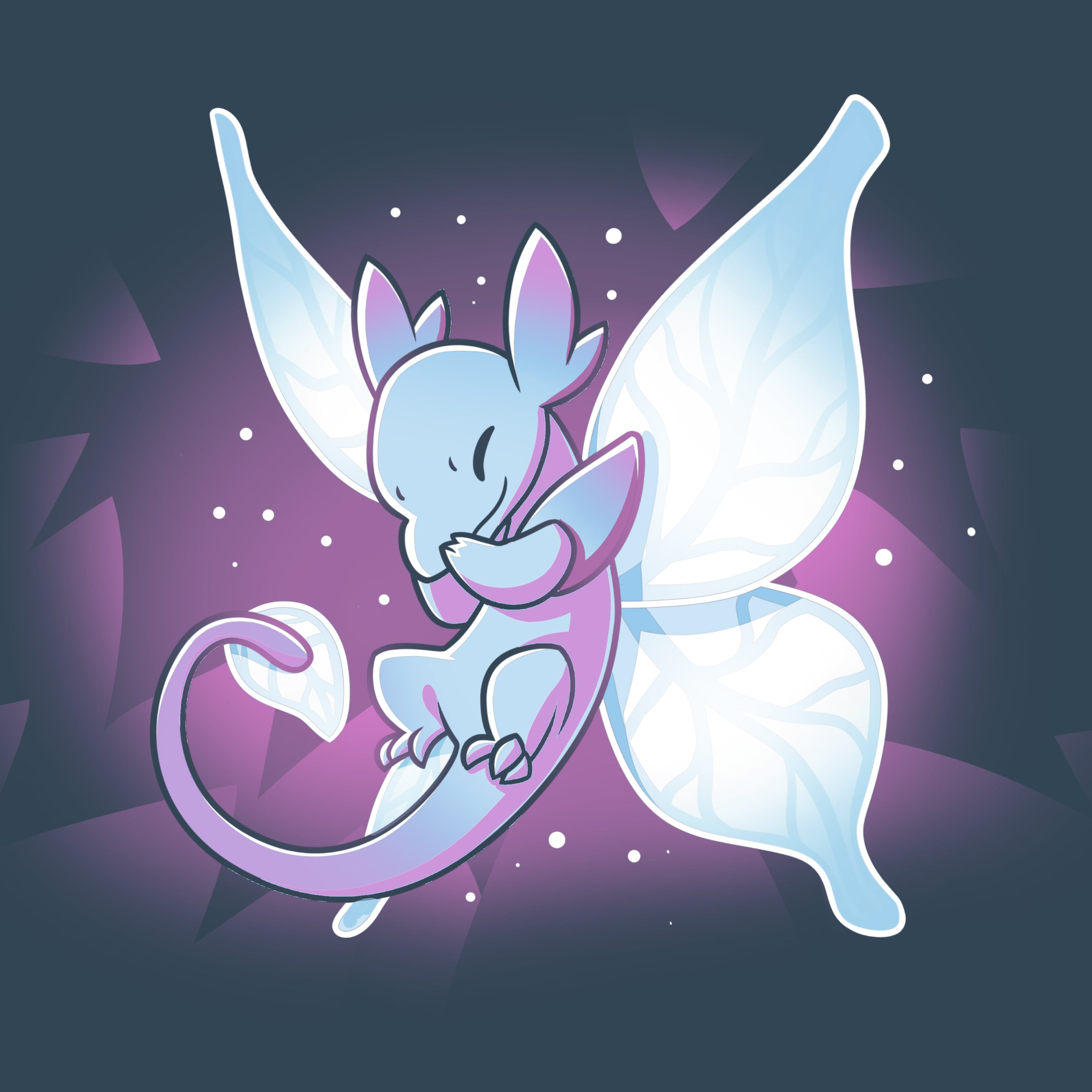 Flutters Dragon - Adult & Kids T-Shirts, Sweatshirts & Hoodies apparel design preview 1