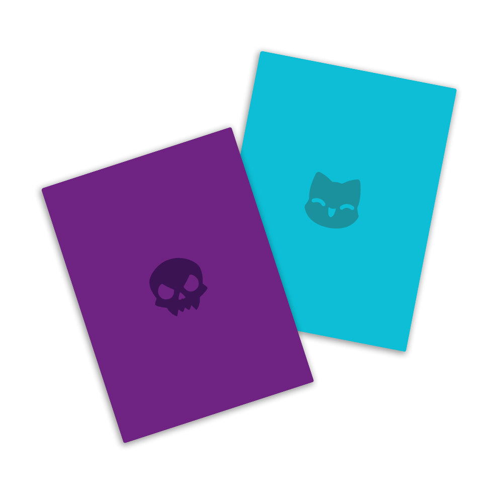Tic Tac K.O. Cute vs. Evil: Team Card Sleeve Bundle - Adult & Kids T-Shirts, Sweatshirts & Hoodies apparel design preview 1