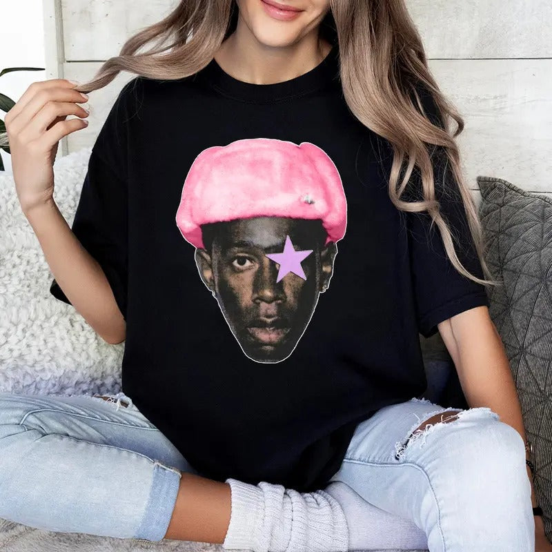 TYLER CREATOR Pink Cotton - Adult & Kids T-Shirts, Sweatshirts & Hoodies apparel design preview 1