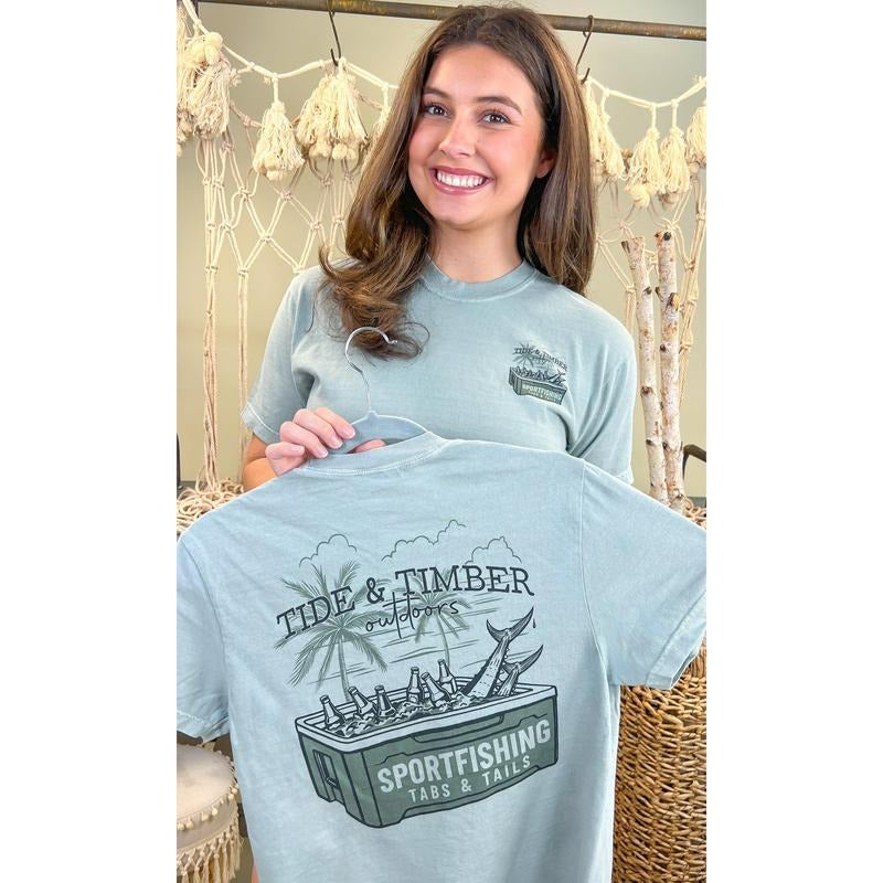 Tabs Tails Comfort Color - Adult & Kids T-Shirts, Sweatshirts & Hoodies apparel design preview 1