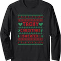 Tachy Nurse Ugly Medical Cardiac Icu Xmas - Adult & Kids T-Shirts, Sweatshirts & Hoodies apparel design preview 1