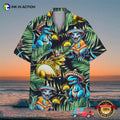 Taco Dinosaur Hawaiian - Adult & Kids T-Shirts, Sweatshirts & Hoodies apparel design preview 1