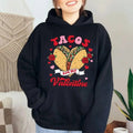 Tacos Valentine Funny Taco Lover Valentines Mexican - Adult & Kids T-Shirts, Sweatshirts & Hoodies apparel design preview 1