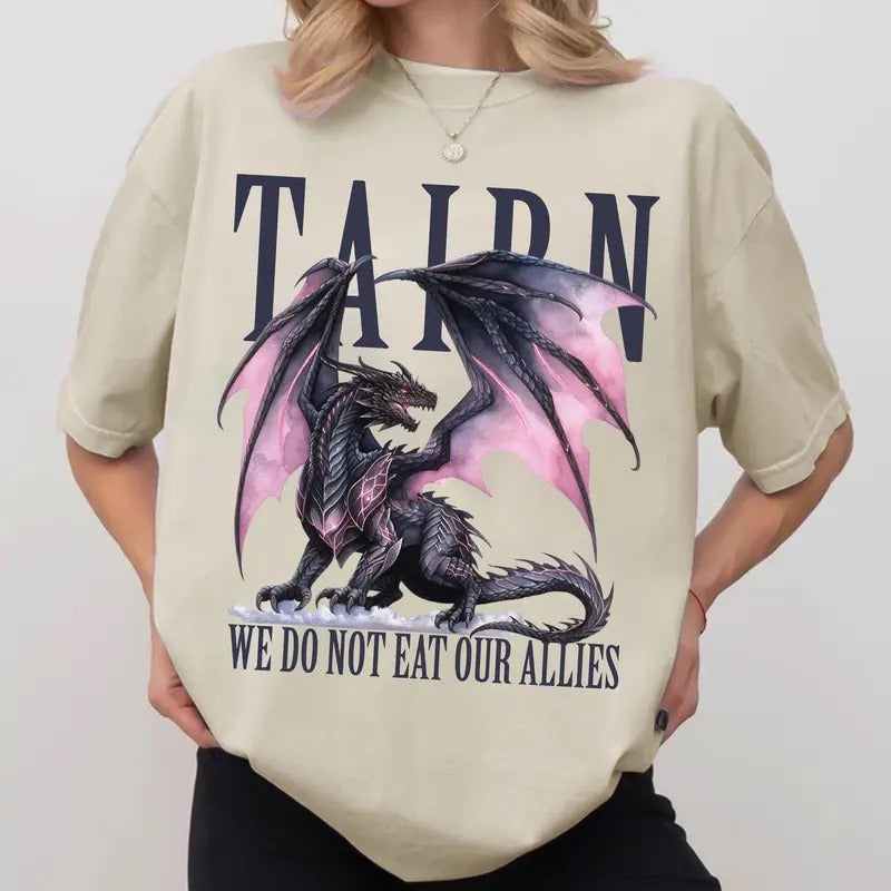 Tairn Fourth Wing Iron Flame Basgiath War College - Adult & Kids T-Shirts, Sweatshirts & Hoodies apparel design preview 1