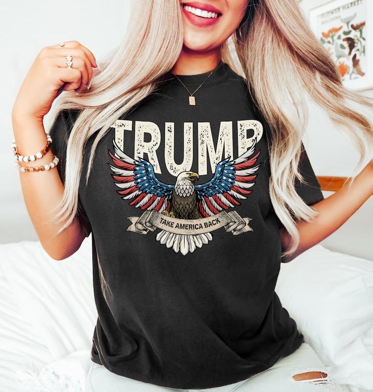 Take America Back Trum 2024 Republican Funny Trumpp - Adult & Kids T-Shirts, Sweatshirts & Hoodies apparel design preview 1