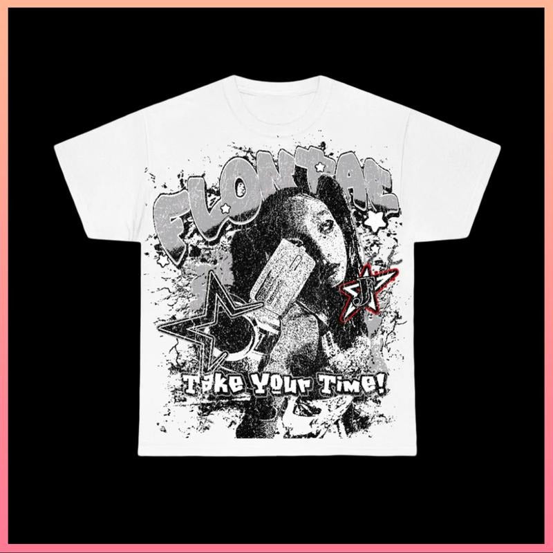 Take Your Time High Street Vintage Y2k Print Top - Adult & Kids T-Shirts, Sweatshirts & Hoodies apparel design preview 1