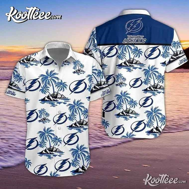 Tampa Bay Lightning Hawaiian - Adult & Kids T-Shirts, Sweatshirts & Hoodies apparel design preview 1