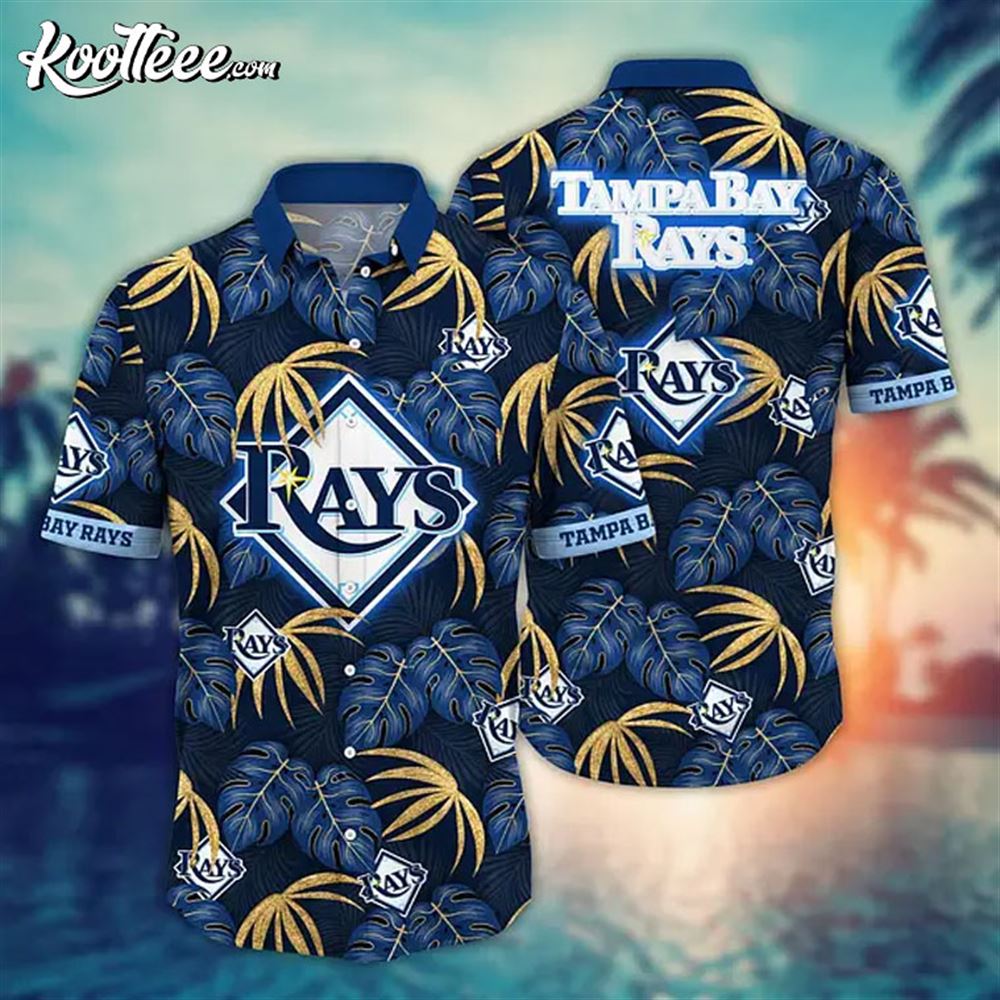 Tampa Bay Rays MLB Aloha Hawaiian - Adult & Kids T-Shirts, Sweatshirts & Hoodies apparel design preview 1