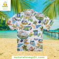 Tampa Bay Rays Hawaiian MLB Baseball Nautical - Adult & Kids T-Shirts, Sweatshirts & Hoodies apparel design preview 1