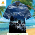 Tampa Bay Rays Hawaiian Stylish Baseball Apparel Palm - Adult & Kids T-Shirts, Sweatshirts & Hoodies apparel design preview 1
